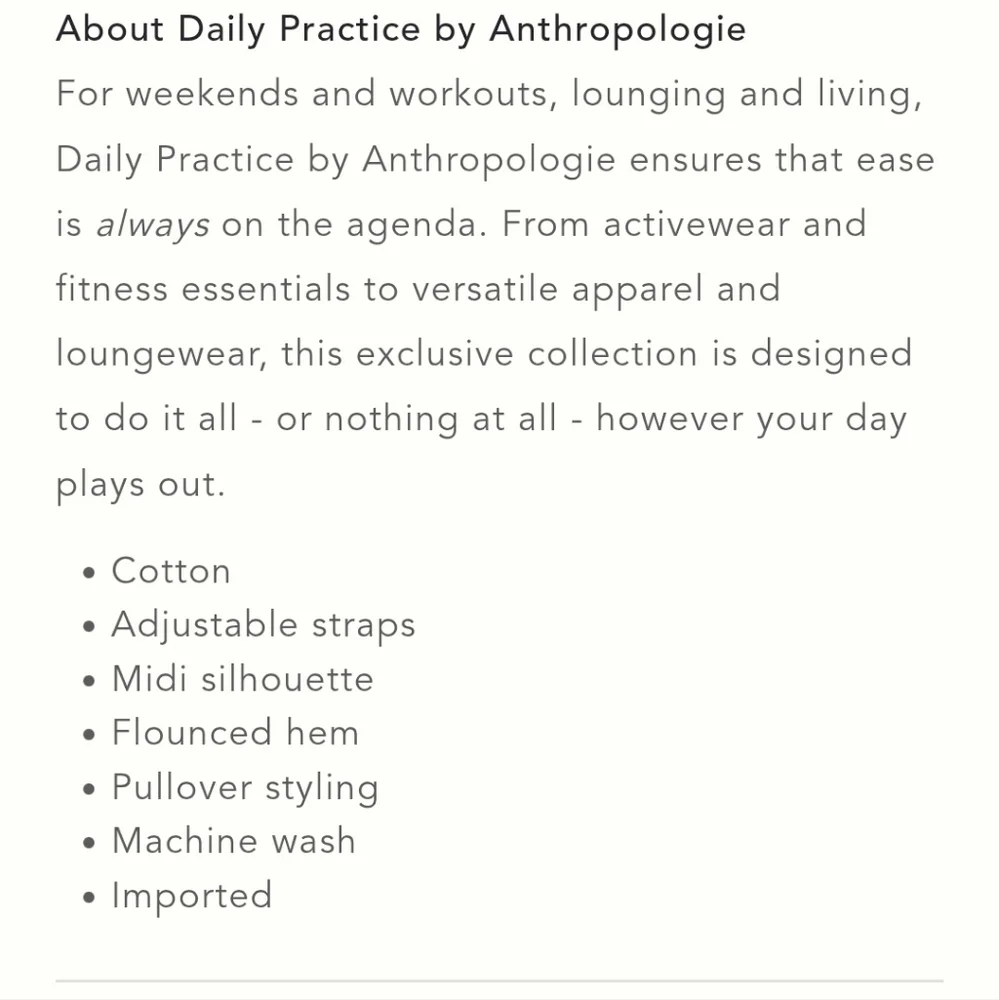 Daily Practice by Anthropologie Frida Cross-Back Midi Dress - Picture 8 of 8